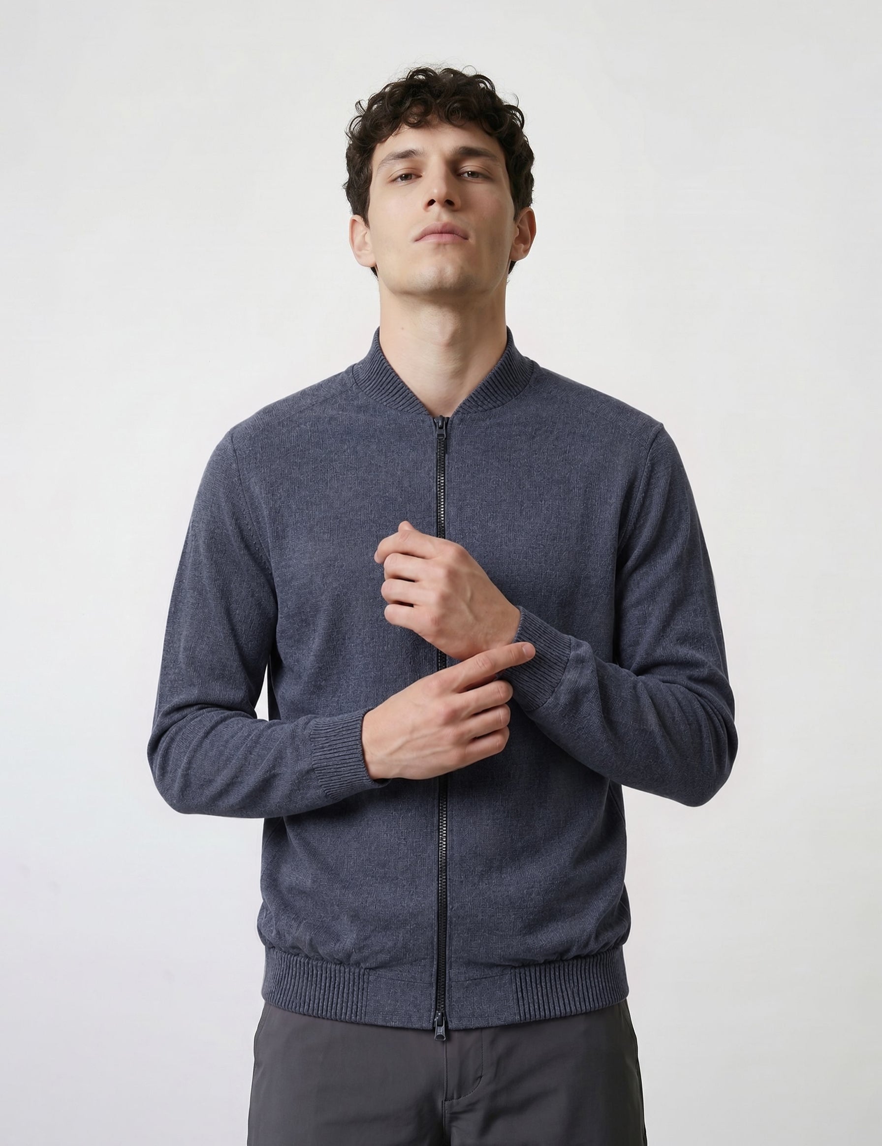 THE AIRTECH - BOMBER JACKET - BLUE BLEND