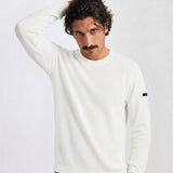 THE SOFT EASE - JACQUARD SWEATER - OFF WHITE