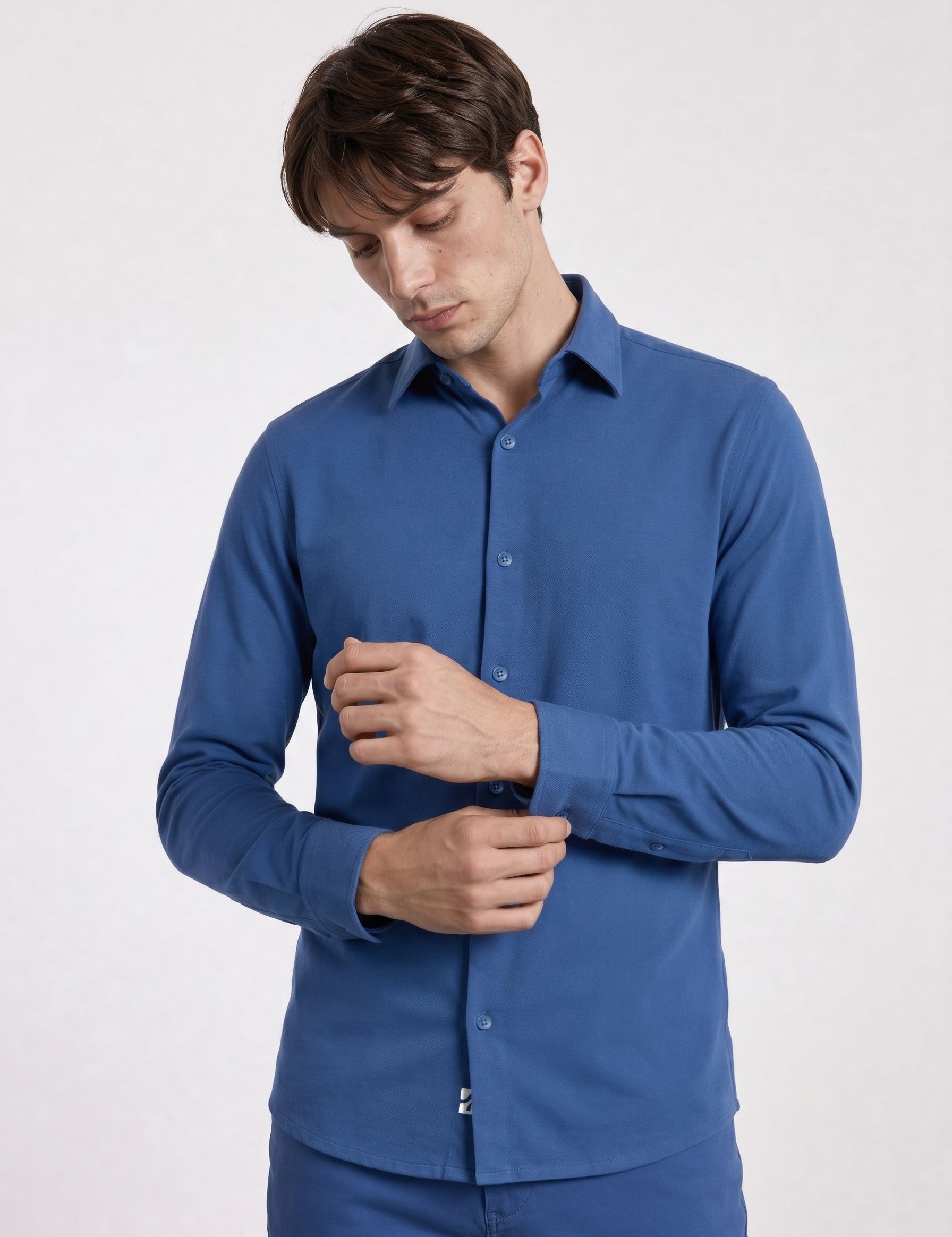 THE TOKYO - FULL SHIRT - ROYAL BLUE