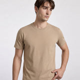 THE EVERYDAY - PIQUÉ TEE - CIGAR