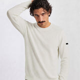 THE SOFT EASE - JACQUARD SWEATER - OFF WHITE