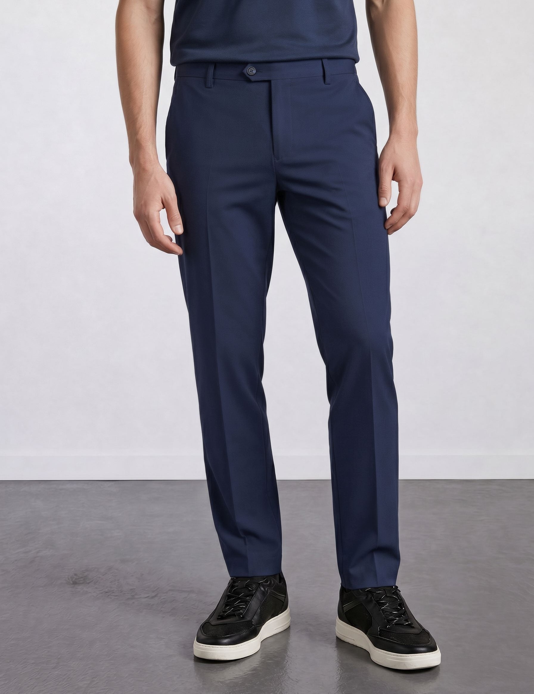 THE AIRFLEX - SUPER SLIM PANTS - NAVY BLUE