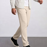 THE SOFT EASE - CHINO PANTS - SAND