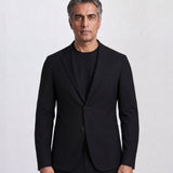 THE TECH TWILL - SUPER SLIM BLAZER - BLACK