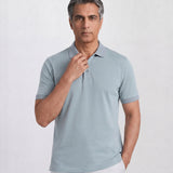 THE PIQUÉ FLEX - REGULAR POLO - BLUE