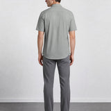THE EVERYDAY - SLIM HALF SHIRT - GREY