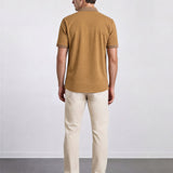 THE PIQUÉ FLEX - REGULAR POLO - CIGAR