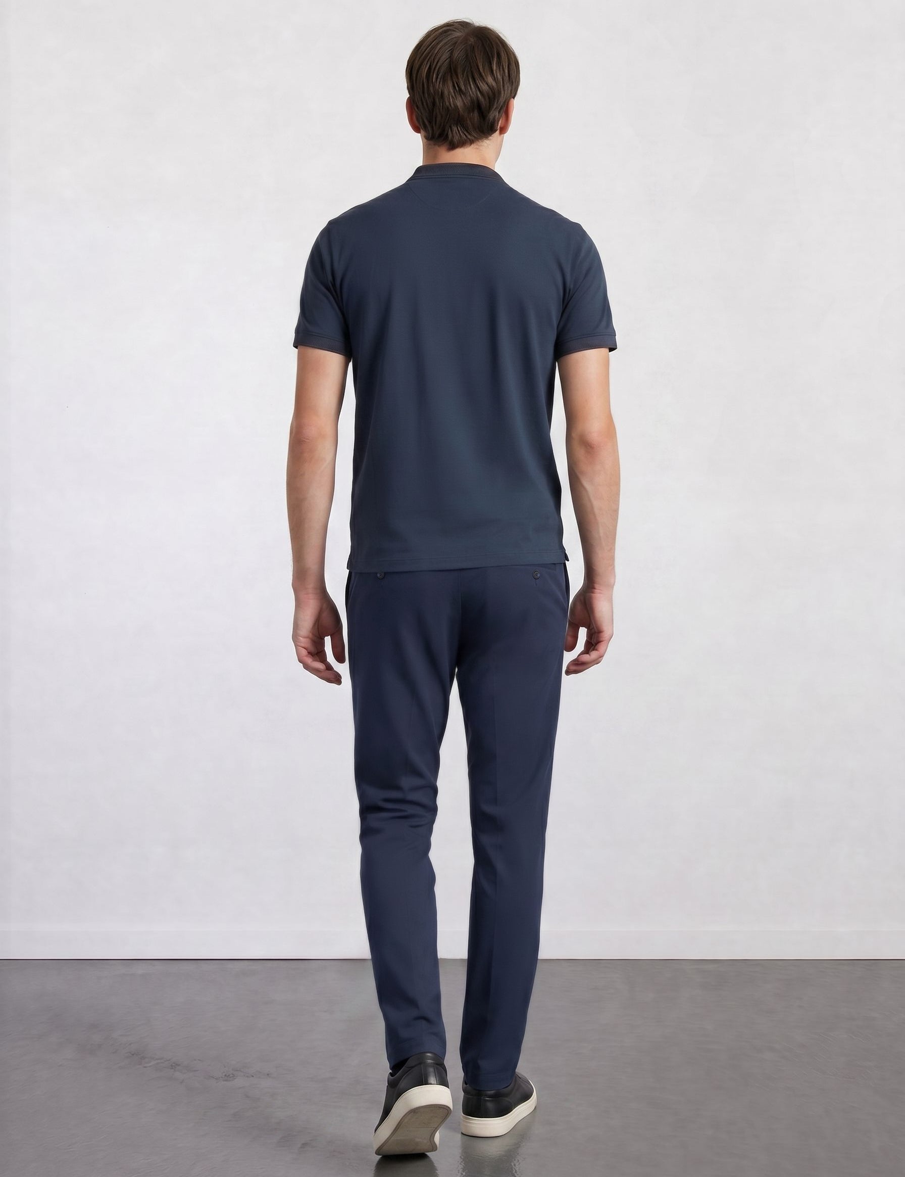 THE AIRFLEX - SUPER SLIM PANTS - NAVY BLUE