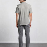 THE EVERYDAY - SLIM HALF SHIRT - GREY