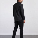 THE CITY - SLIM SHIRT - BLACK