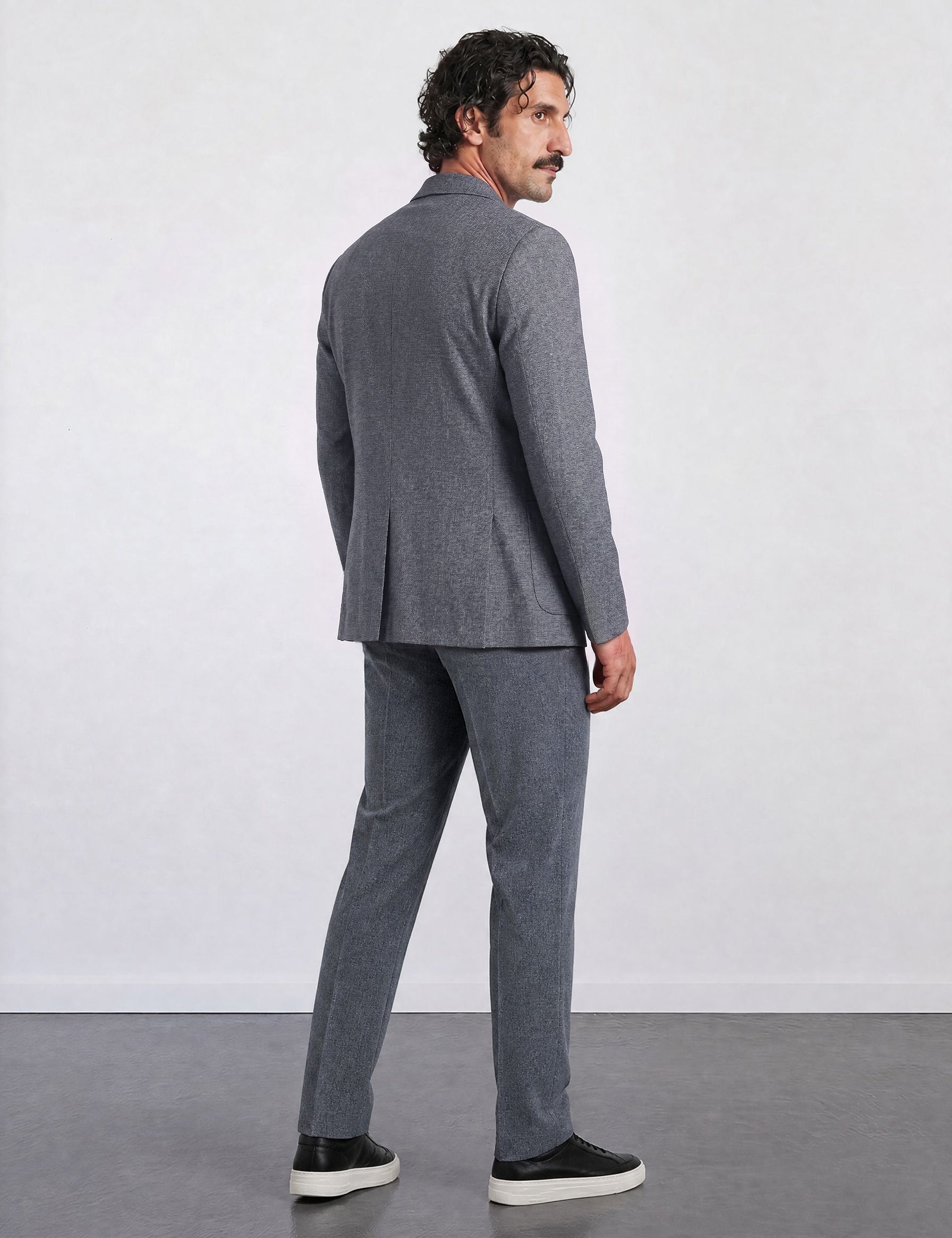 THE AIRTECH - SUPER SLIM BLAZER - GRAPHITE BLEND