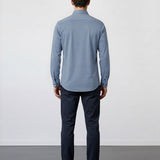 THE HYPERFLEX - SLIM FULL SHIRT - LIGHT BLUE