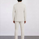 THE HYPERFLEX - SUPER SLIM RIPSTOP BLAZER - OFF WHITE