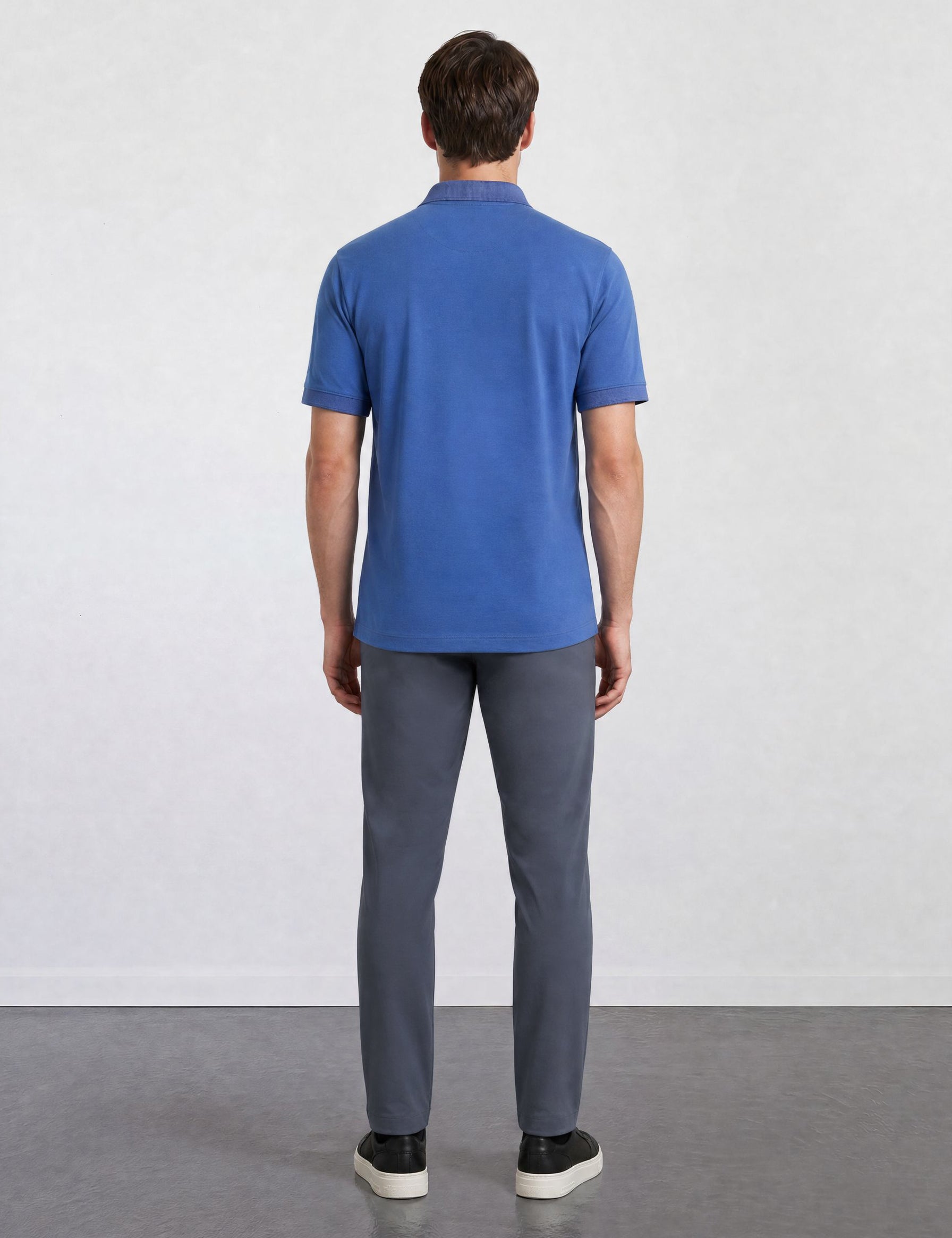 THE PIQUÉ FLEX - REGULAR POLO - ROYAL BLUE