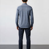 THE HYPERFLEX - SLIM FULL SHIRT - LIGHT BLUE