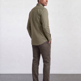 THE AIRTECH - SLIM FULL SHIRT - LEAF GREEN