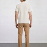 THE APEX - QUARTER ZIP POLO - COTTON WHITE