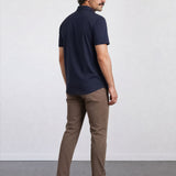 THE AIRTECH - RIPSTOP POLO - NAVY BLUE