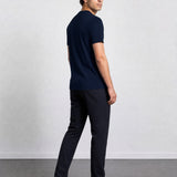 THE EVERYDAY - SEAMLESS HALF TEE - NAVY BLUE