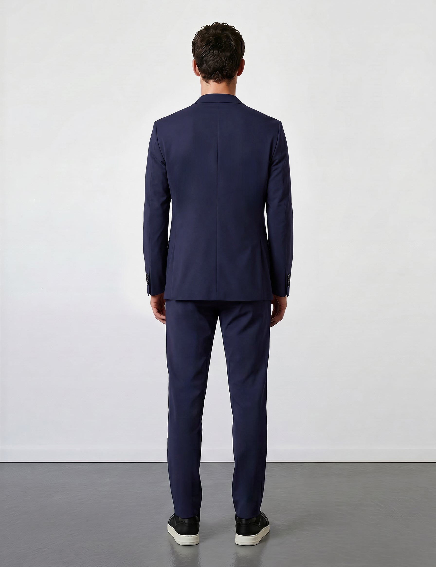 THE HYPERFLEX - SUPER SLIM BLAZER - NAVY BLUE