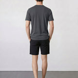 THE MOTION - HALF TEE - DARK GREY