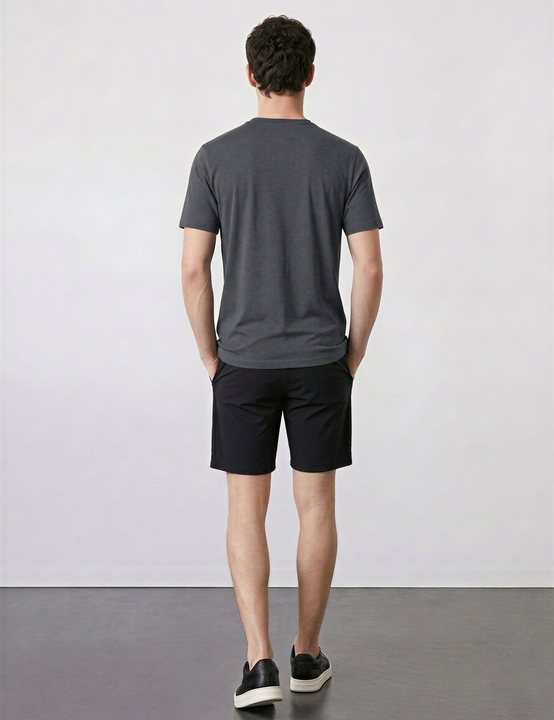 THE MOTION - HALF TEE - DARK GREY