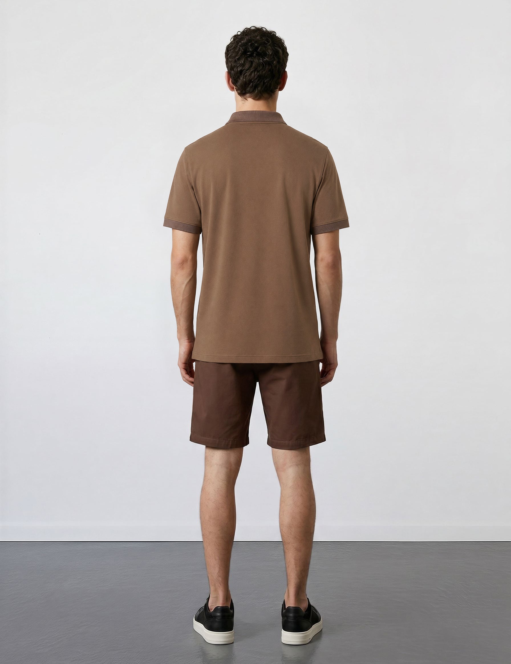 THE PIQUÉ FLEX - REGULAR POLO - OCHRE