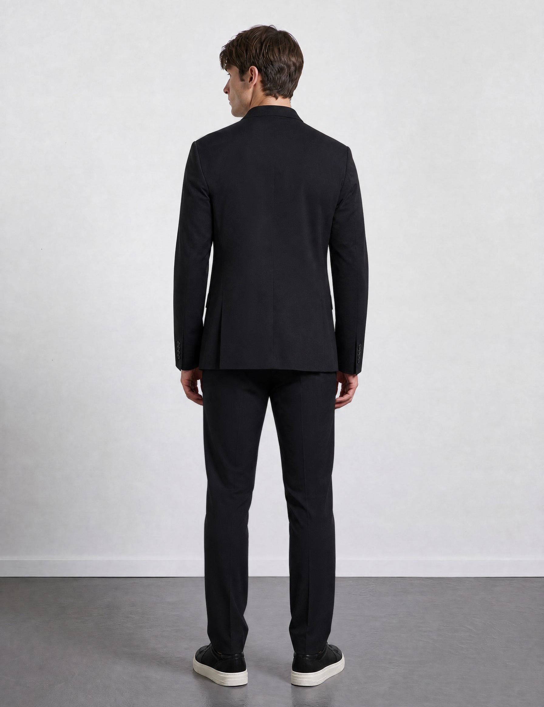 THE HYPERFLEX - SUPER SLIM BLAZER - BLACK
