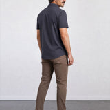 THE AIRTECH - RIPSTOP POLO - NAVY BLUE