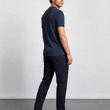 THE EVERYDAY - SEAMLESS HALF TEE - NAVY BLUE