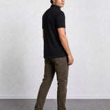 THE PIQUÉ FLEX - REGULAR POLO - BLACK