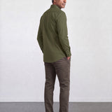 THE AIRTECH - SLIM FULL SHIRT - LEAF GREEN