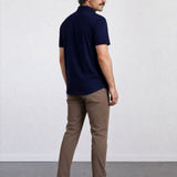 THE AIRTECH - RIPSTOP POLO - NAVY BLUE