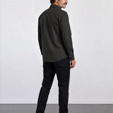 THE CITY - SLIM SHIRT - BLACK