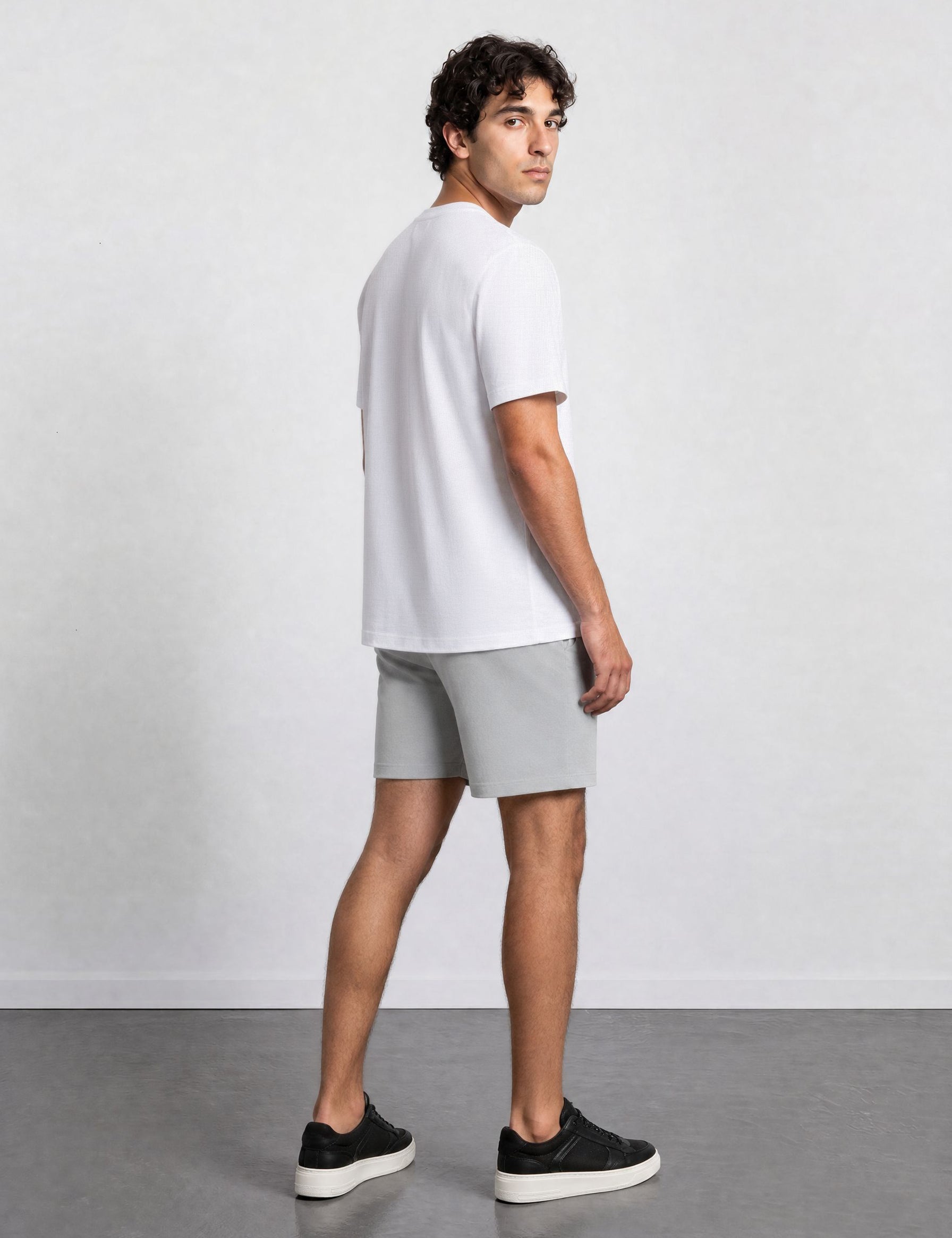 THE EVERYDAY - PIQUÉ TEE - WHITE