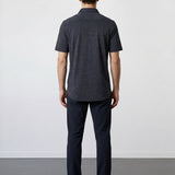 THE EVERYDAY - MELANGE SHIRT - BLACK MELANGE