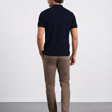 THE ACTIVE - QUARTER ZIP HALF TEE - NAVY BLUE