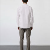 THE HYPERFLEX - SLIM FULL SHIRT - WHITE