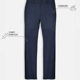 THE HYPERFLEX EVERYDAY - REGULAR PANTS - NAVY BLUE
