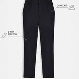 THE HYPERFLEX EVERYDAY - REGULAR PANTS - BLACK