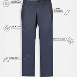 THE MOOVEX - CHINO PANTS - NAVY BLUE