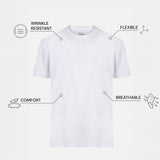 THE EVERYDAY - PIQUÉ TEE - WHITE