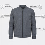 THE AIRTECH - BOMBER JACKET - GRAPHITE BLEND