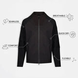 THE AIRTECH - BOMBER JACKET - BLACK