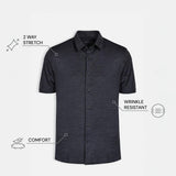 THE EVERYDAY - MELANGE SHIRT - BLACK MELANGE