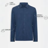 THE TOKYO - FULL SHIRT - ROYAL BLUE
