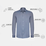 THE EVERYDAY - SLIM FULL SHIRT - ALUMINIUM