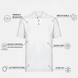 THE PIQUÉ FLEX - REGULAR POLO - ICE