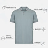 THE PIQUÉ FLEX - REGULAR POLO - BLUE