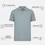 THE PIQUÉ FLEX - REGULAR POLO - BLUE